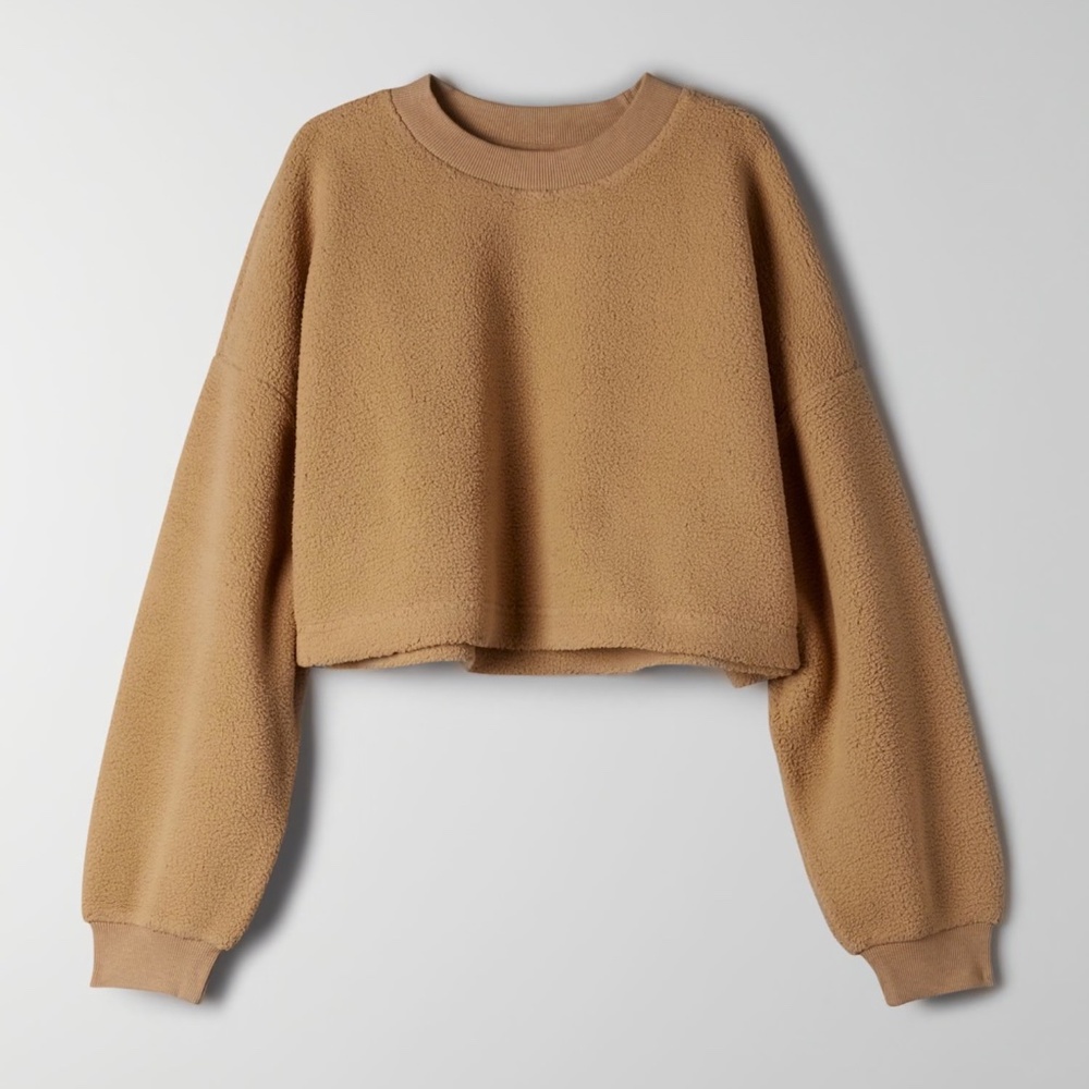 Aritzia | Sunday Best | Lupa Sherpa Sweater | Size S - Picture 2 of 7
